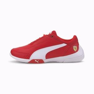 Puma ferrari SF Kart Cat III Kid's Shoes 4 c sneakers Red big Boys Youth Soccer